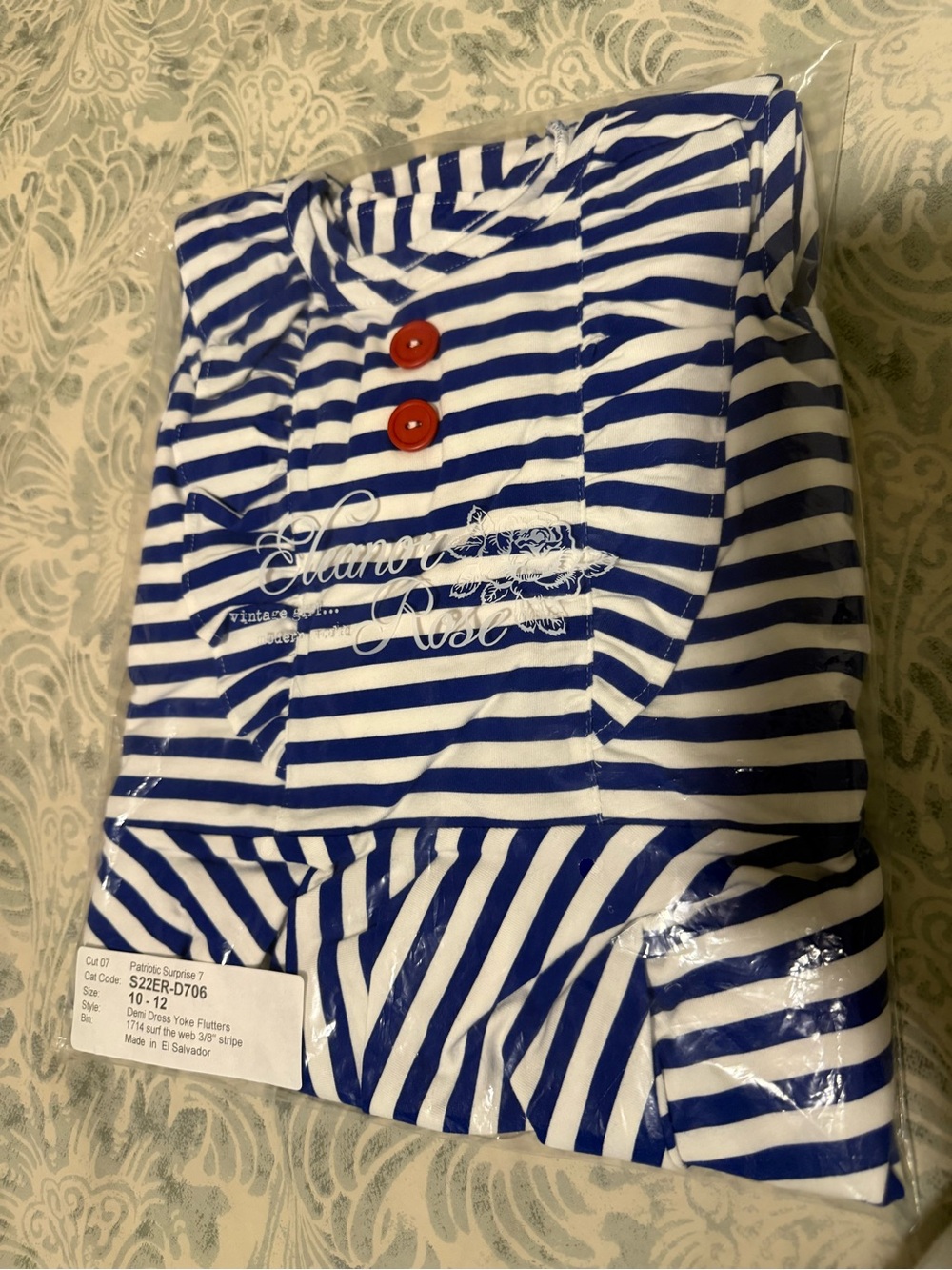 NIN Eleanor Rose Demi Striped Dress